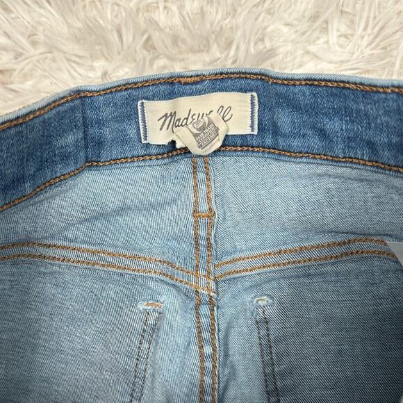 Madewell 10" High-Rise Skinny Jeans in Bradshaw Wash Size 25x27 - Blue - Picture 8 of 11